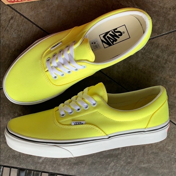 Vans Shoes - VANS ERA NEON LEMON TONIC/TRUE WHITE WMNS